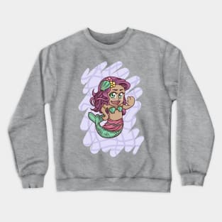 Happy Mermaid Crewneck Sweatshirt